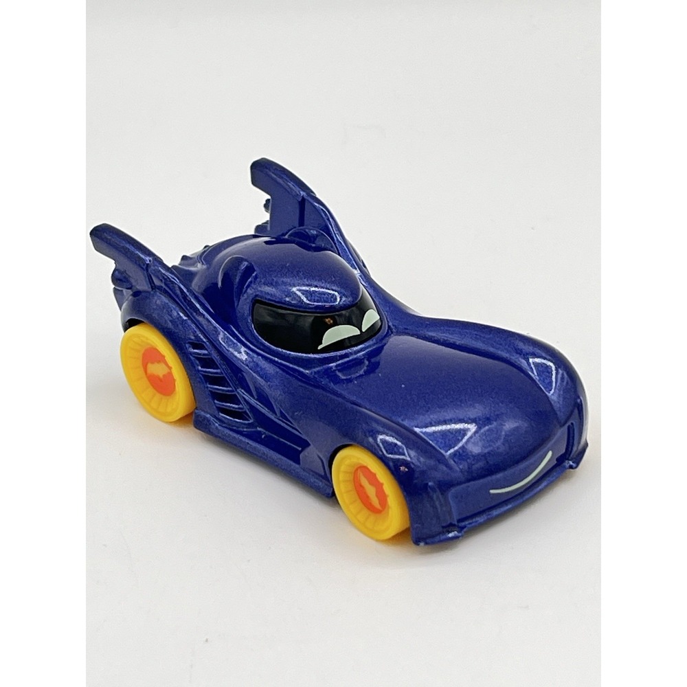 Fisher-Price Batwheels BAM Batmobile Batcast Metal Purple Yellow Wheels 2022
